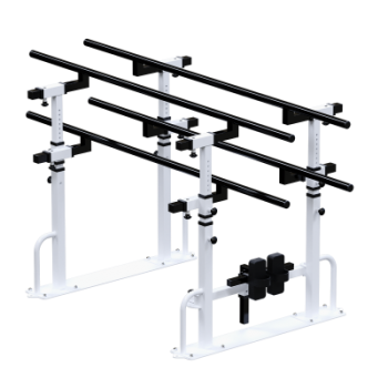 Брусья реабилитационные с коленоупорами Sabirgym SGINVAR205 black step - Спортивные тренажеры Сабиржим