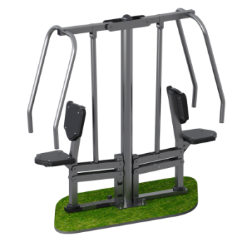 Тренажер для улицы Горизонтальный жим (двойной) Sabirgym SGMS051 vasilgym - Спортивные тренажеры Сабиржим