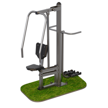 Уличный тренажер Жим сидя + маятник Sabirgym SGMS079 vasilgym - Спортивные тренажеры Сабиржим