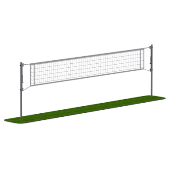 Волейбольные стойки со стаканами ГОСТ Р56433-2015 Sabirgym SGMS083.1 iron king - Спортивные тренажеры Сабиржим