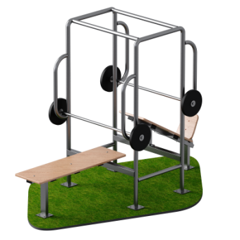 Уличный комплекс для жима Sabirgym SGMS500 vasilgym - Спортивные тренажеры Сабиржим