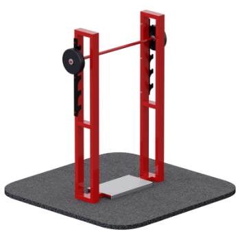 Уличный тренажер для приседания со штангой Sabirgym SGTZ020-050 с изменяемой нагрузкой - Спортивные тренажеры Сабиржим