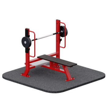 Уличный тренажер скамья для жима Sabirgym SGTZ030-050 с изменяемой нагрузкой армс - Спортивные тренажеры Сабиржим