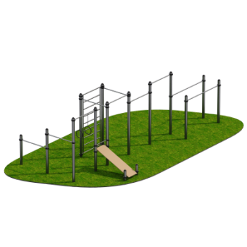 Атлетический комплекс Посейдон Sabirgym SGWOK107 уличный sportsman - Спортивные тренажеры Сабиржим