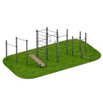 Атлетический комплекс уличный Гиперион Sabirgym SGWOK017 вaсилджим - Спортивные тренажеры Сабиржим