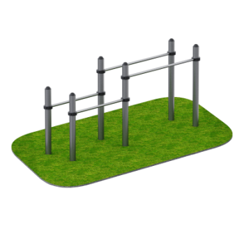 Брусья двойные для отжиманий Sabirgym SGWOK027 для улицы - Спортивные тренажеры Сабиржим