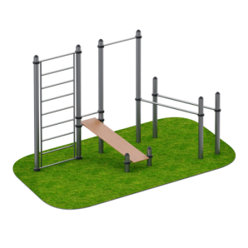 Атлетический комплекс для улицы Пелея Sabirgym SGWOK203 proven quality - Спортивные тренажеры Сабиржим