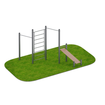 Спортивный комплекс Аполлон Sabirgym SGWOK245 для улицы - Спортивные тренажеры Сабиржим