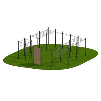 Спортивный комплекс для улицы Sabirgym SGWOK282 - Спортивные тренажеры Сабиржим